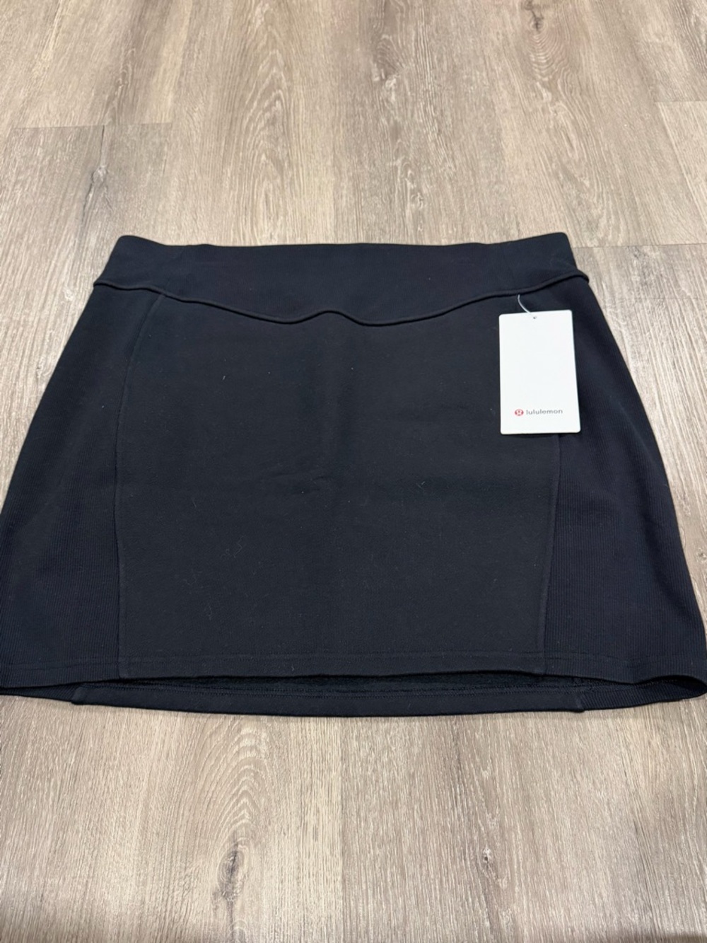 lululemon athletica Black Performance Mini Skirt